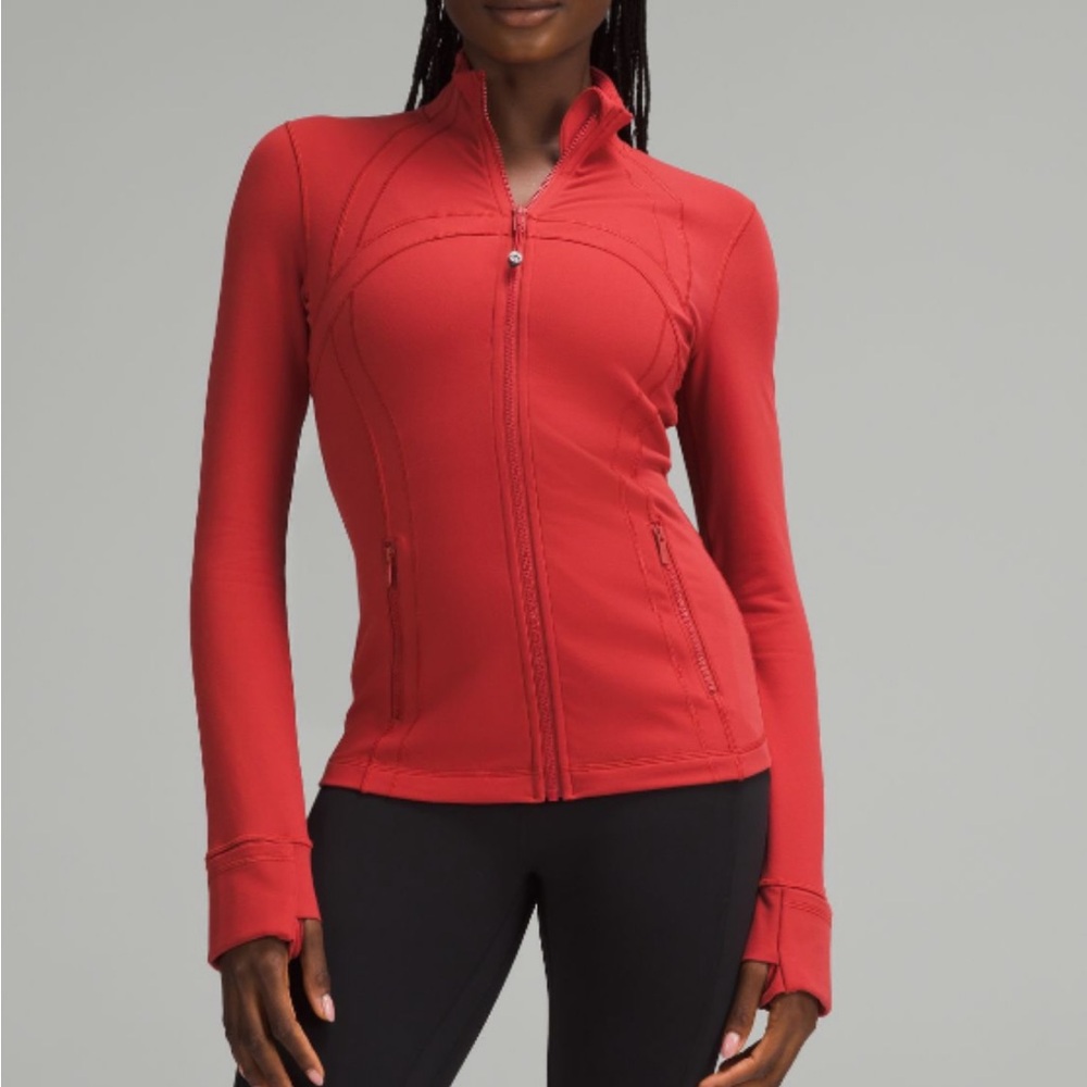 Define Jacket Luon Chalk Red